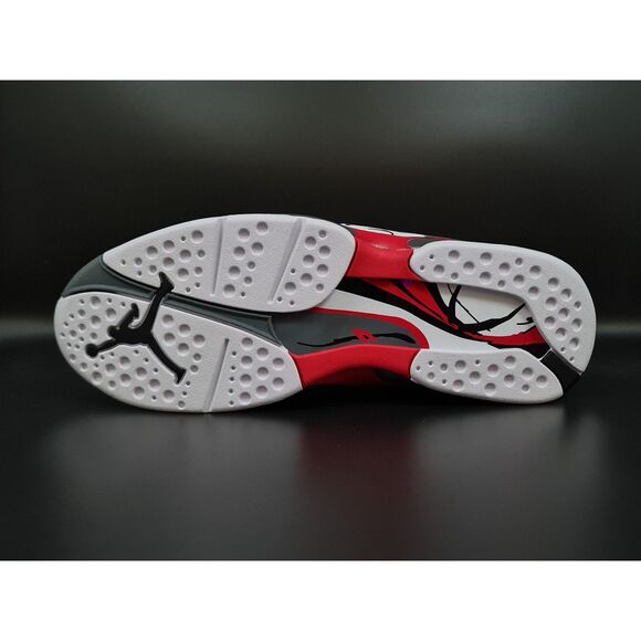 Jordan 8 Retro White True Red (2025). SIZE 7.5 - 305381-100 main image 4